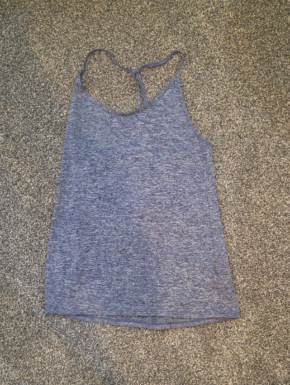 Nike Women’s Heather Blue Racerback Tank Top